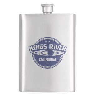 Kings River California Kayaking Hip Flask