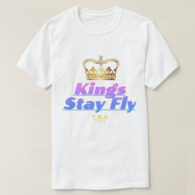 KINGS STAY FLY T.R.K TSHIRT (Design Front)