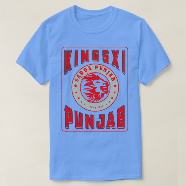 Kings XI Punjab Classic TShirt (Design Front)