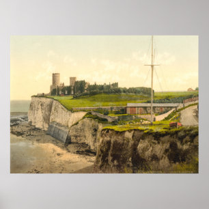 Kingsgate Castle, Margate, Kent, England Poster