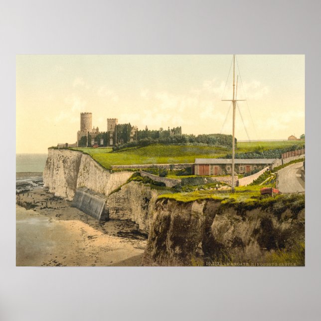 Kingsgate Castle, Margate, Kent, England Poster (Front)