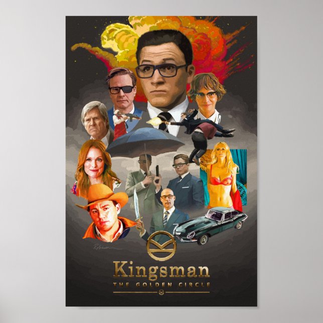 Kingsman: The Golden Circle Poster (Front)