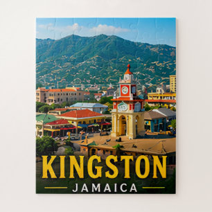 Kingston Blue Mountains and Jamaican Culture Jigsaw Puzzle