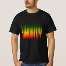 Kingston Blurred Effect Typography Rasta Reggae