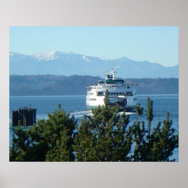 Kingston Ferry Leaving Poster (Front)