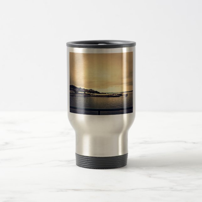 Kingston Ferry View Travel Mug (Center)