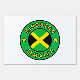 Kingston Jamaica Garden Sign