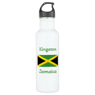 Kingston Jamaica – Jamaican Flag 710 Ml Water Bottle