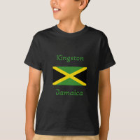 Kingston Jamaica – Jamaican Flag T-Shirt