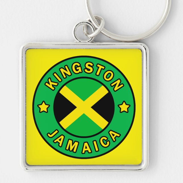 Kingston Jamaica Key Ring (Front)