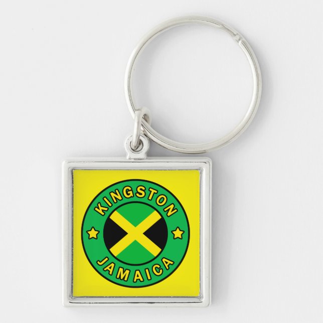 Kingston Jamaica Key Ring (Front)