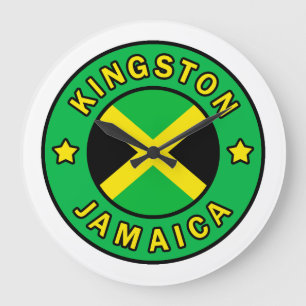 Kingston Jamaica Large Clock