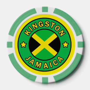 Kingston Jamaica Poker Chips