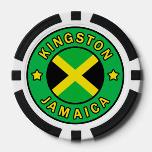 Kingston Jamaica Poker Chips