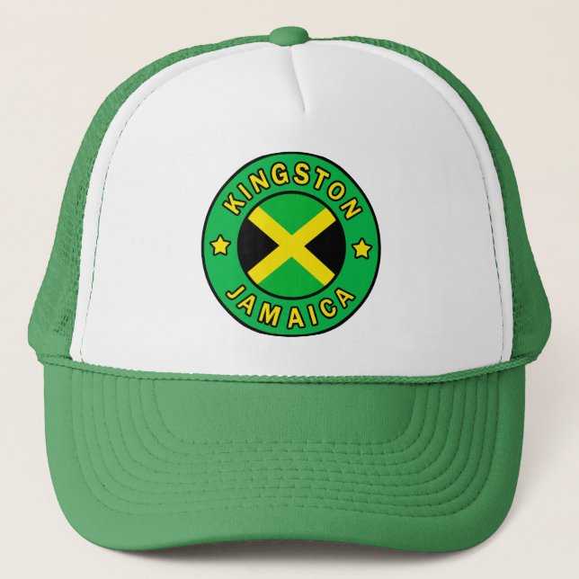 Kingston Jamaica Trucker Hat (Front)