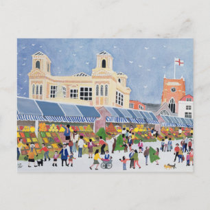 Kingston Market Surrey 2 Postcard