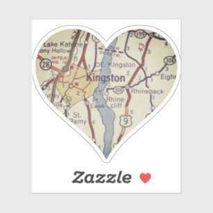 Kingston NY Classic Map