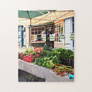 Kingston NY - Farmers Market Jigsaw Puzzle