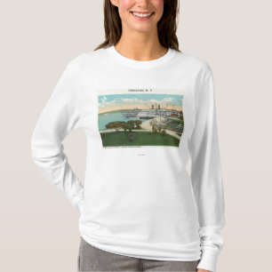 Kingston Point View of Hendrick Hudson Steamer T-Shirt