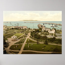 Kingstown - Dunlaoghaire, 19th Century Ireland Poster