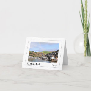 Kingswear Rainbow, River Dart, Devon Card