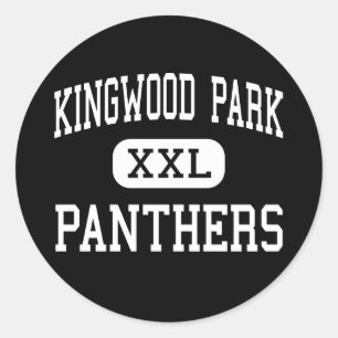Kingwood Park - Panthers - High - Kingwood Texas Classic Round Sticker