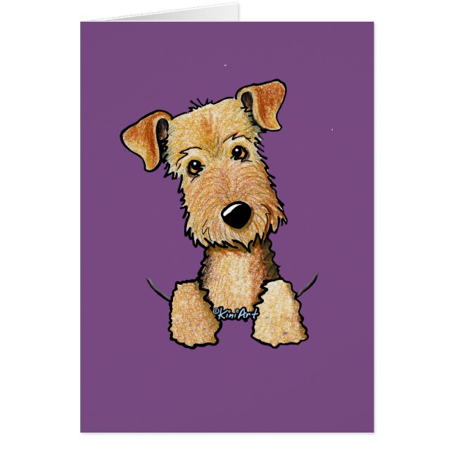 KiniArt Airedale Terrier (Front)