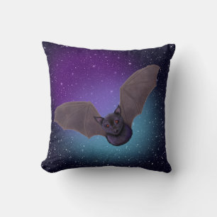 KiniArt Bat Halloween Cushion