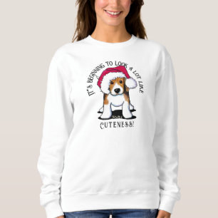 KiniArt Beagle Christmas Sweatshirt