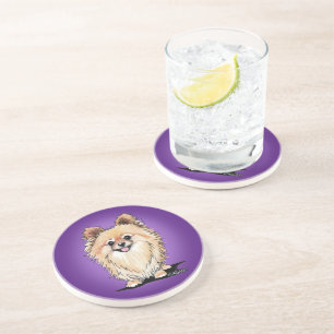 KiniArt Bella Pom Coaster