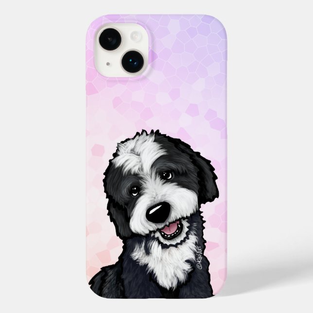 KiniArt Bernadoodle Case-Mate iPhone Case (Back)