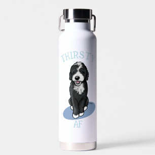 KiniArt Bernadoodle Water Bottle