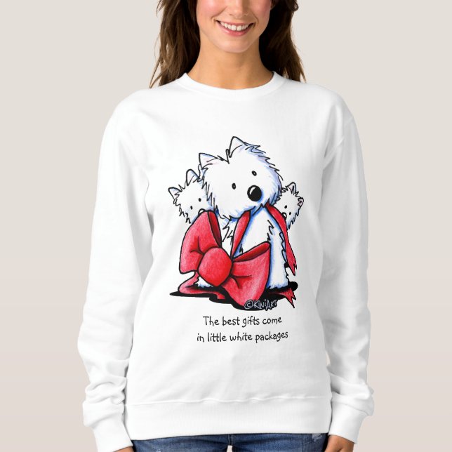 KiniArt Best Gifts Westies Sweatshirt (Front)