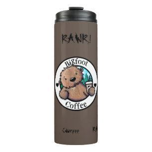 KiniArt Bigfoot Coffee Thermal Tumbler