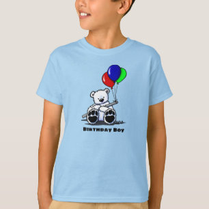 KiniArt Birthday Bear T-Shirt