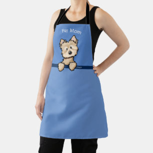 KiniArt Cairn Terrier All-Over Print Apron