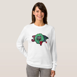 KiniArt Cairn Terrier Christmas Joy T-Shirt
