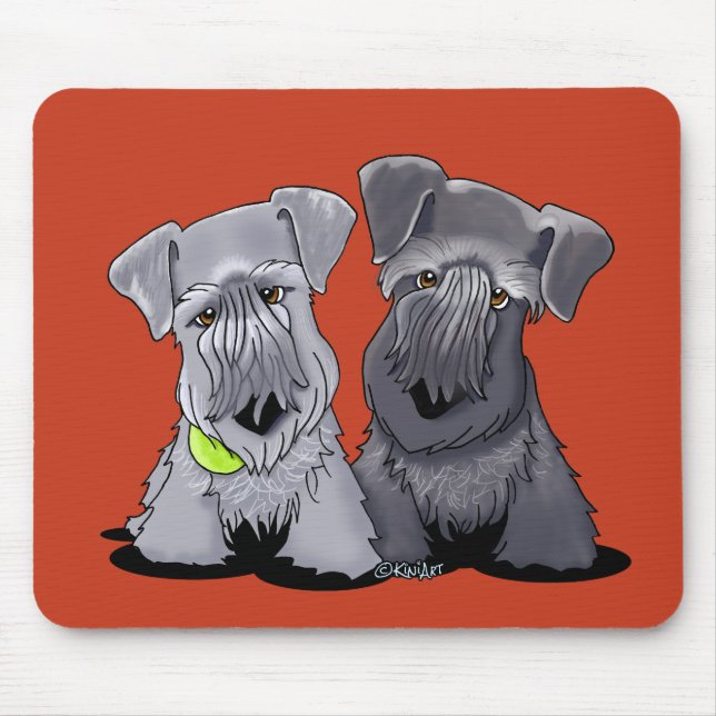 KiniArt Cesky Terriers Mouse Pad (Front)