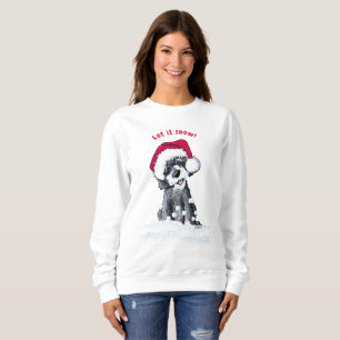 KiniArt Christmas DoodleMoji Sweatshirt