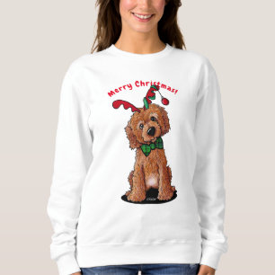 KiniArt Christmas DoodleMoji Sweatshirt