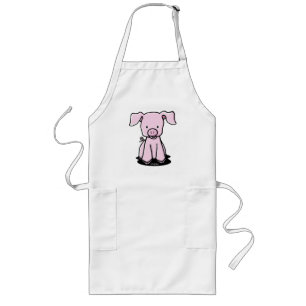 KiniArt Cute Baby Pig Apron