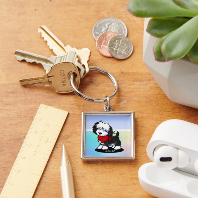 KiniArt Cutieface Havanese Keychain (Desk)