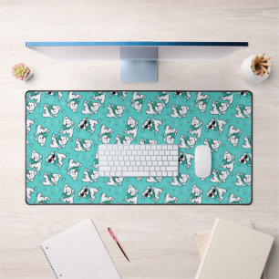 KiniArt Cutieface Westies Desk Mat
