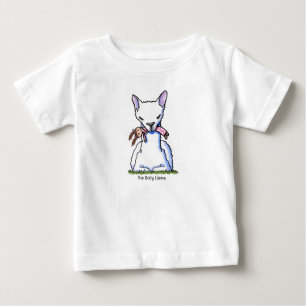 KiniArt Dolly Llama  Baby T-Shirt