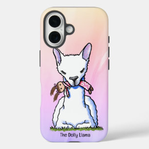 KiniArt Dolly Llama  iPhone 16 Case
