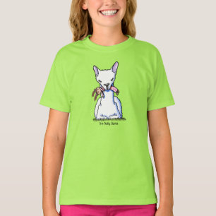 KiniArt Dolly Llama  T-Shirt