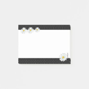KiniArt Dots And Daisies Post-it Notes