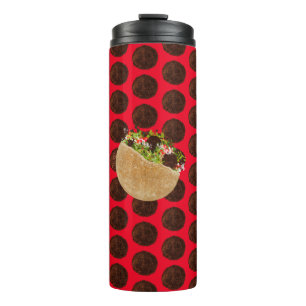KiniArt Falafel Sandwich Thermal Tumbler