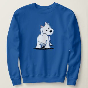 KiniArt Fluffybutt Westie Sweatshirt