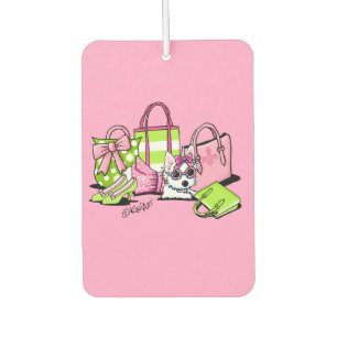 KiniArt Girlie Things Olivia Car Air Freshener